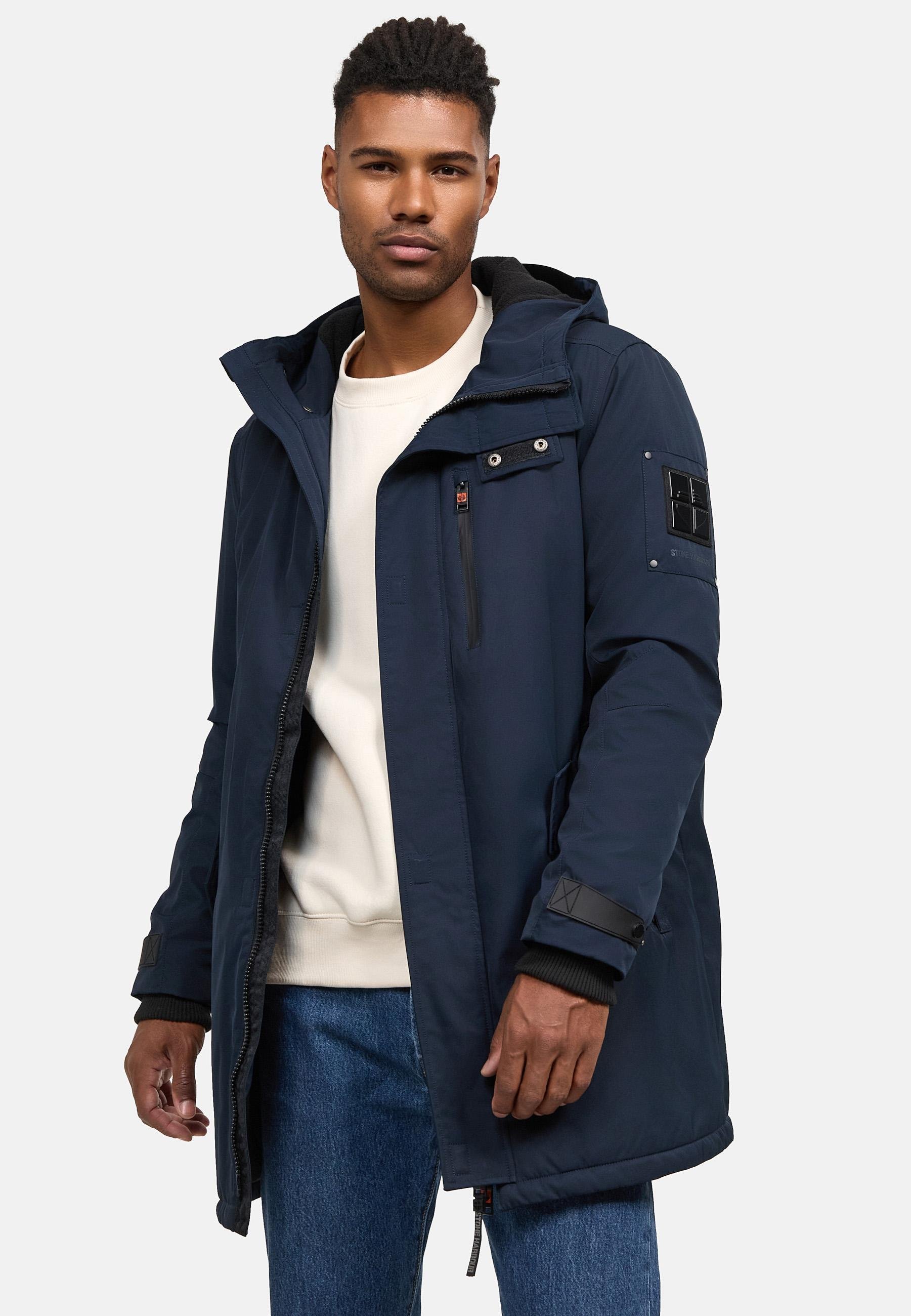 STONE HARBOUR LANZOO - Parka - blu scuro