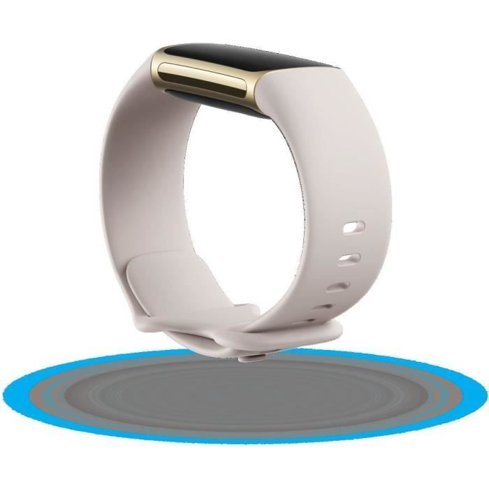 FITBIT Charge 5 - Activity Tracker - 6-Month Premium Subscription - White