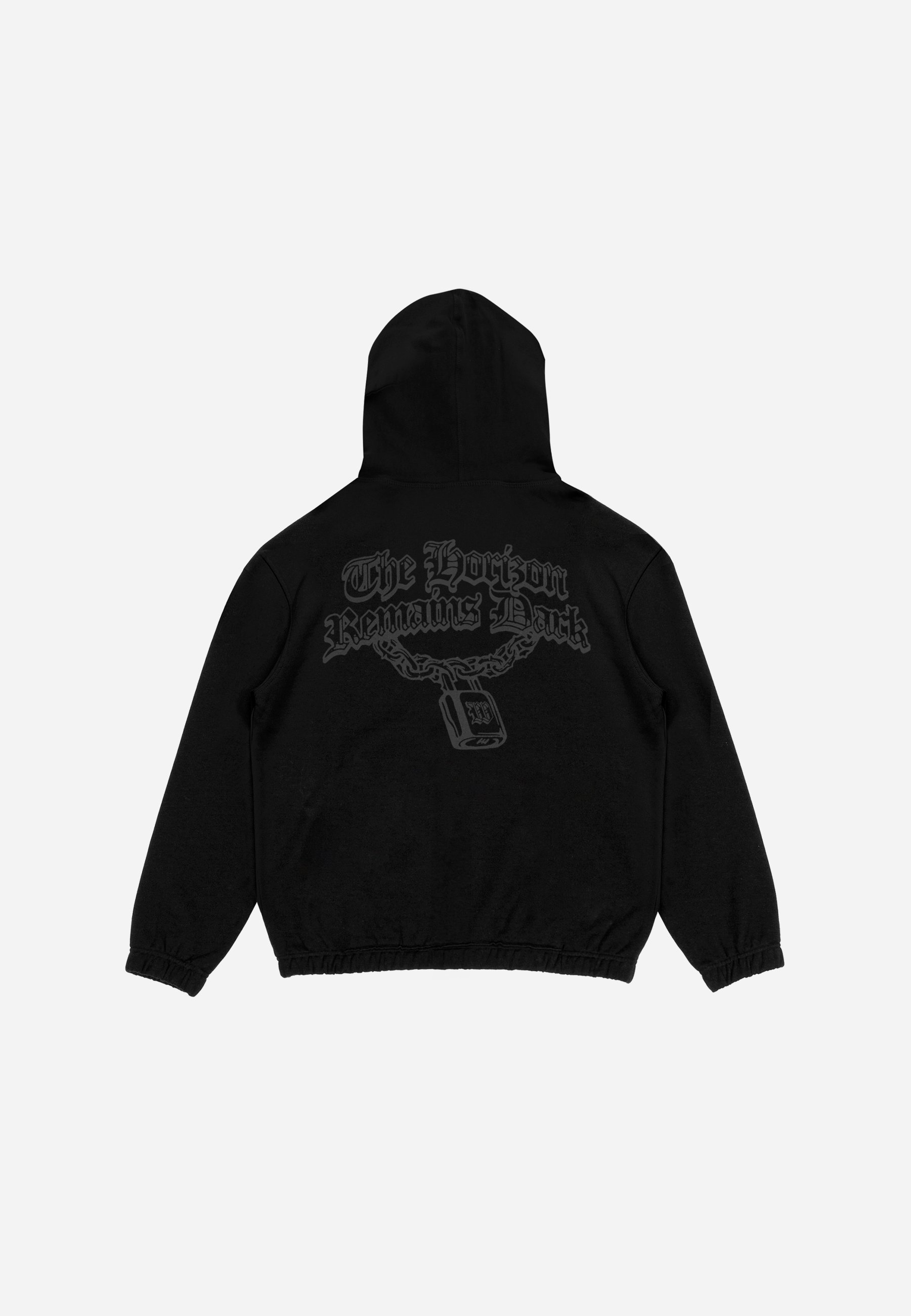 Felpa unisex Wasted Paris con zip - nera