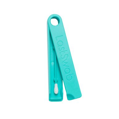 Lastswab Wielorazowy wacik bawełniany Dolphin Turquoise 1 sztuka 1 sztuka