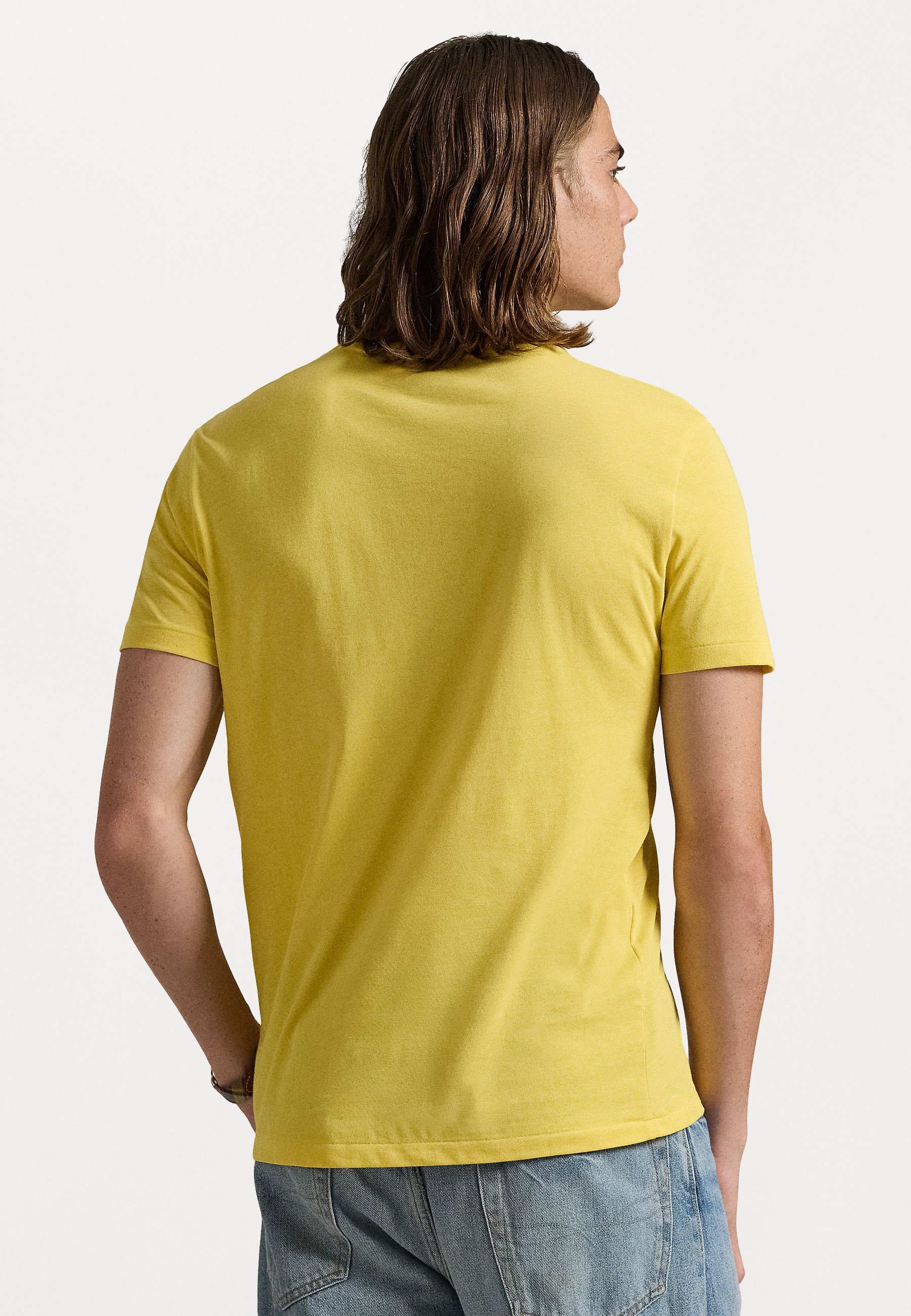 Polo Ralph Lauren CUSTOM SLIM FIT JERSEY CREWNECK T-SHIRT - Basic T-shirt - collegegeel
