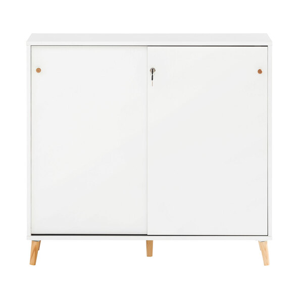 Dulap de dosare seria 500 U 1000 ST, alb perlat