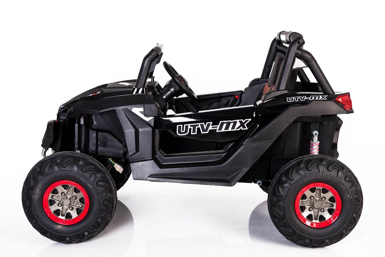 BoGi elektrisk barnvagn XXL UTV 2-sitsig premiummodell 2x200W 24V 14Ah elbil
