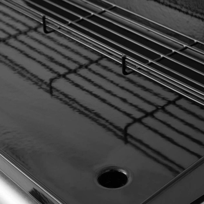 Plancha gaz Silvia IIG Evo 3 feux – BRASERO BY FAVEX - 7,95 kW – plaque fonte émaillée 6 mm – 67 x 34 cm – 8 à 10 convives