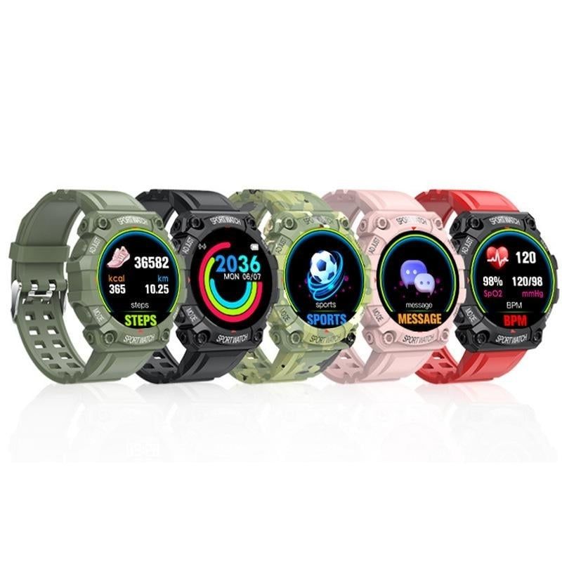  Montre connectée OEM FD68 1,3'', podomètre, mode multisport