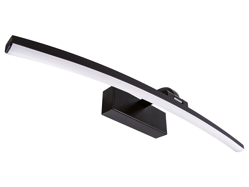 Kinkiet łazienkowy Mamba LED aluminiowy czarny