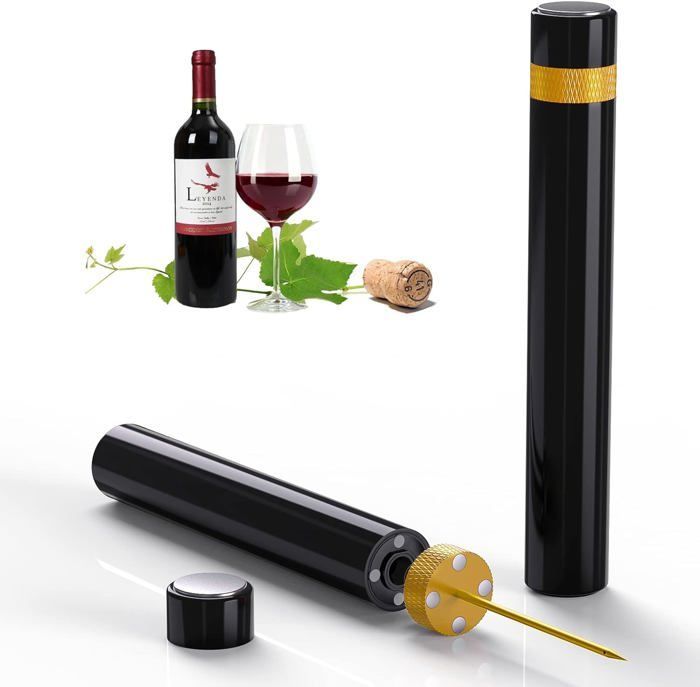 Korkenzieher, Weinöffner, Rotweinflaschenöffner, Flaschenöffner, Tragbares professionelles Weinzubehör