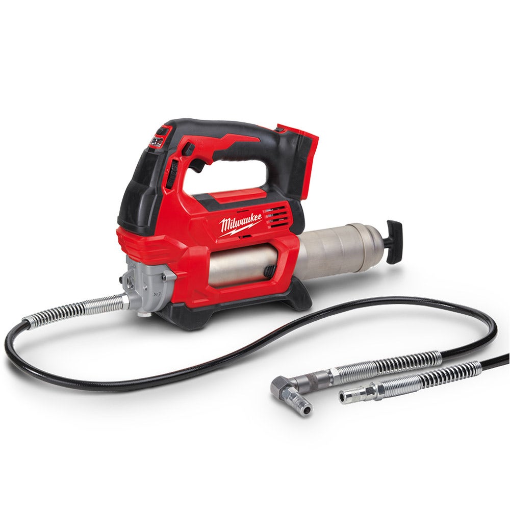 MILWAUKEE 18V 1 x 2,0 Ah fettpressesett M18GG-201B