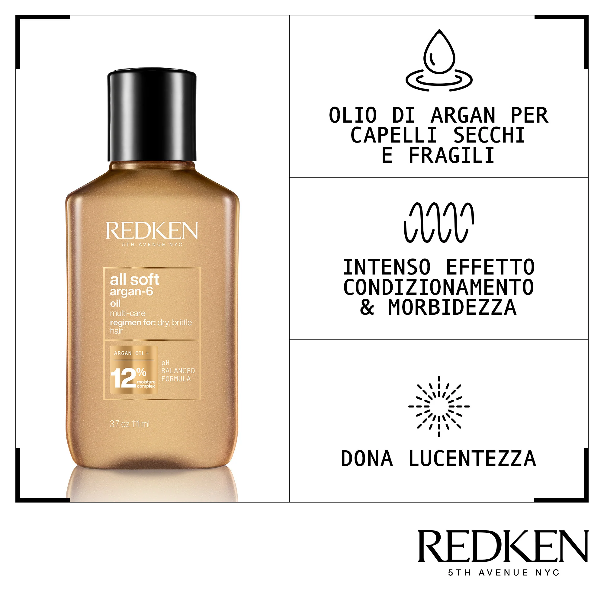All Soft Argan-6 Oil - Olio Capelli