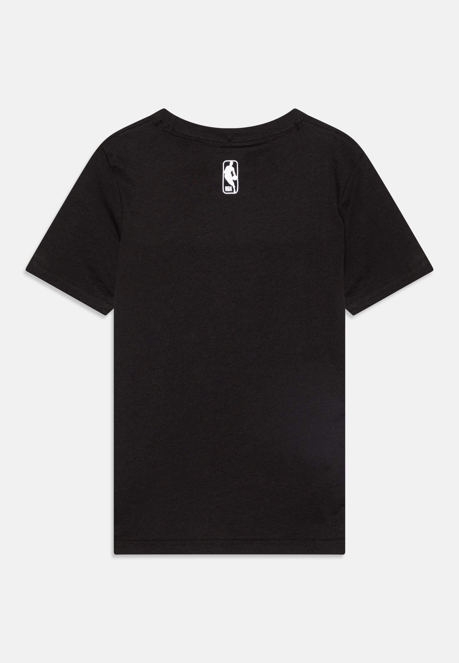 Koszulka Nike Performance NBA BROOKLYN NETS CITY EDITION ESSENTIAL LOGO TEE UNISEX - Koszulka z nadrukiem - czarna