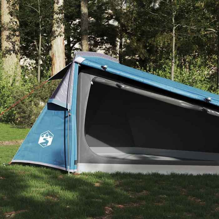 Camping tent - vidaXL - Tunnel 2-person - Waterproof - Blue - Lightweight and portable