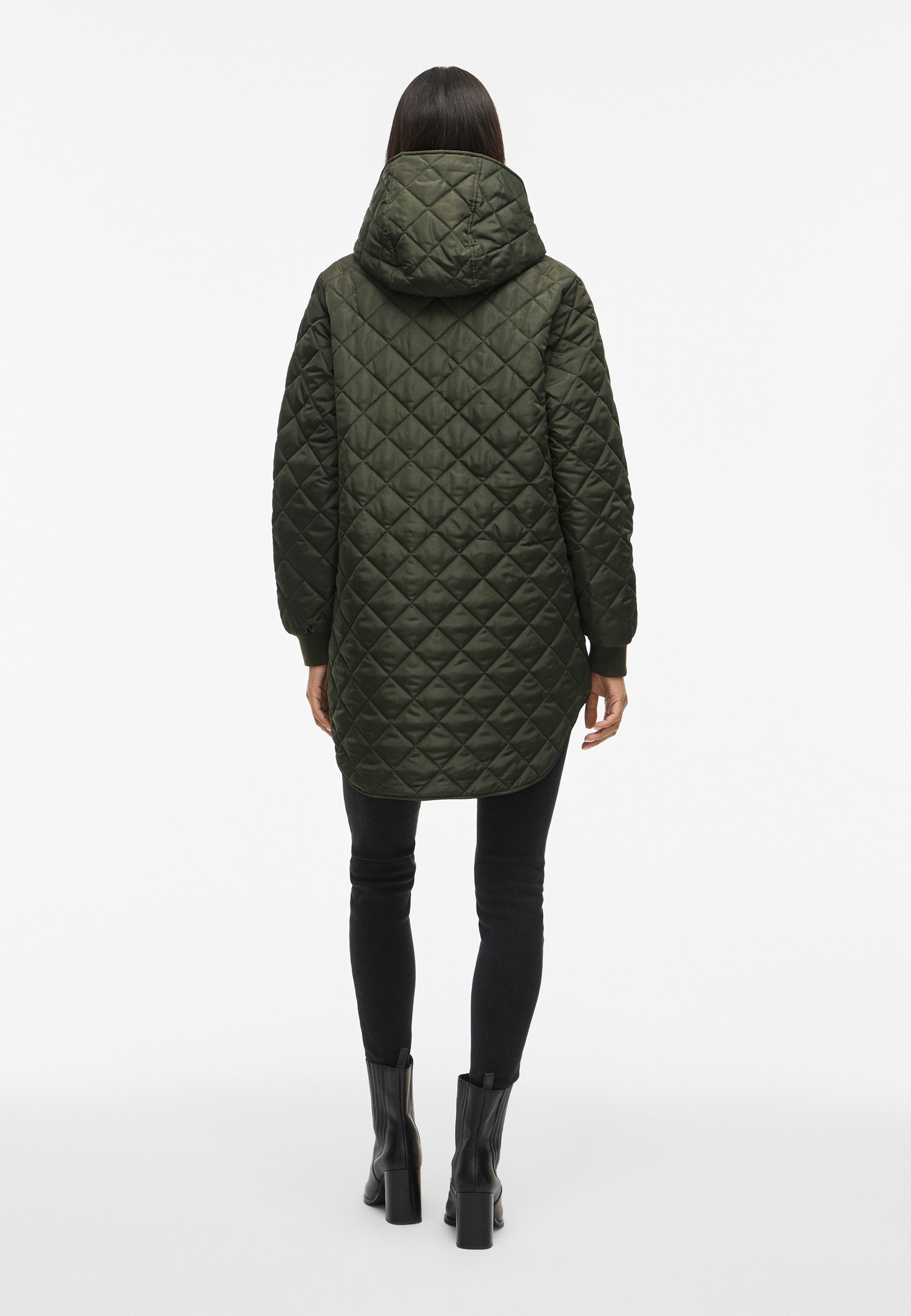 VILA VITATE LS HOODED - Manteau d'hiver - Deep Depths