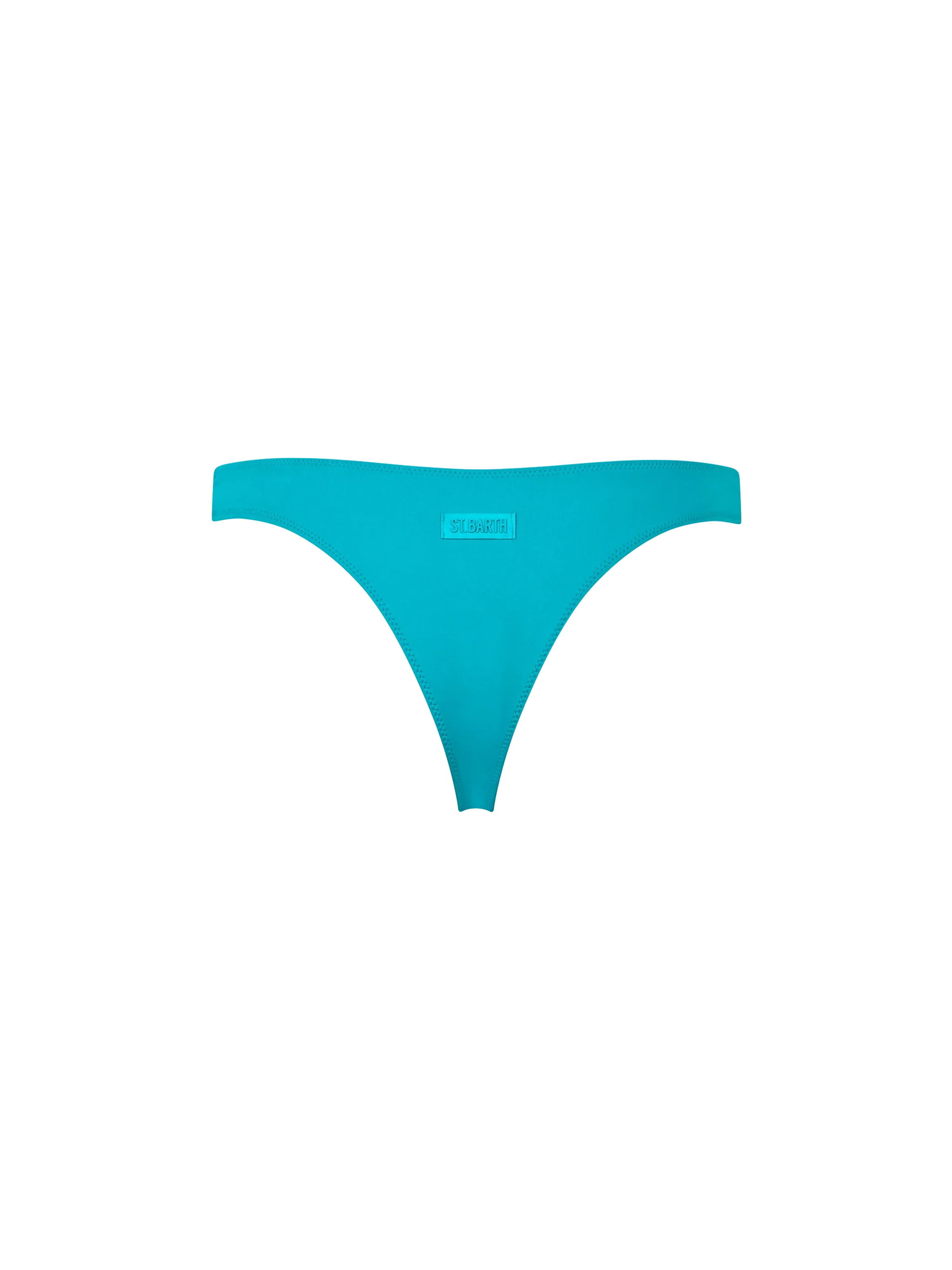 Braguita de baño de corte alto color turquesa para mujer de Naomi