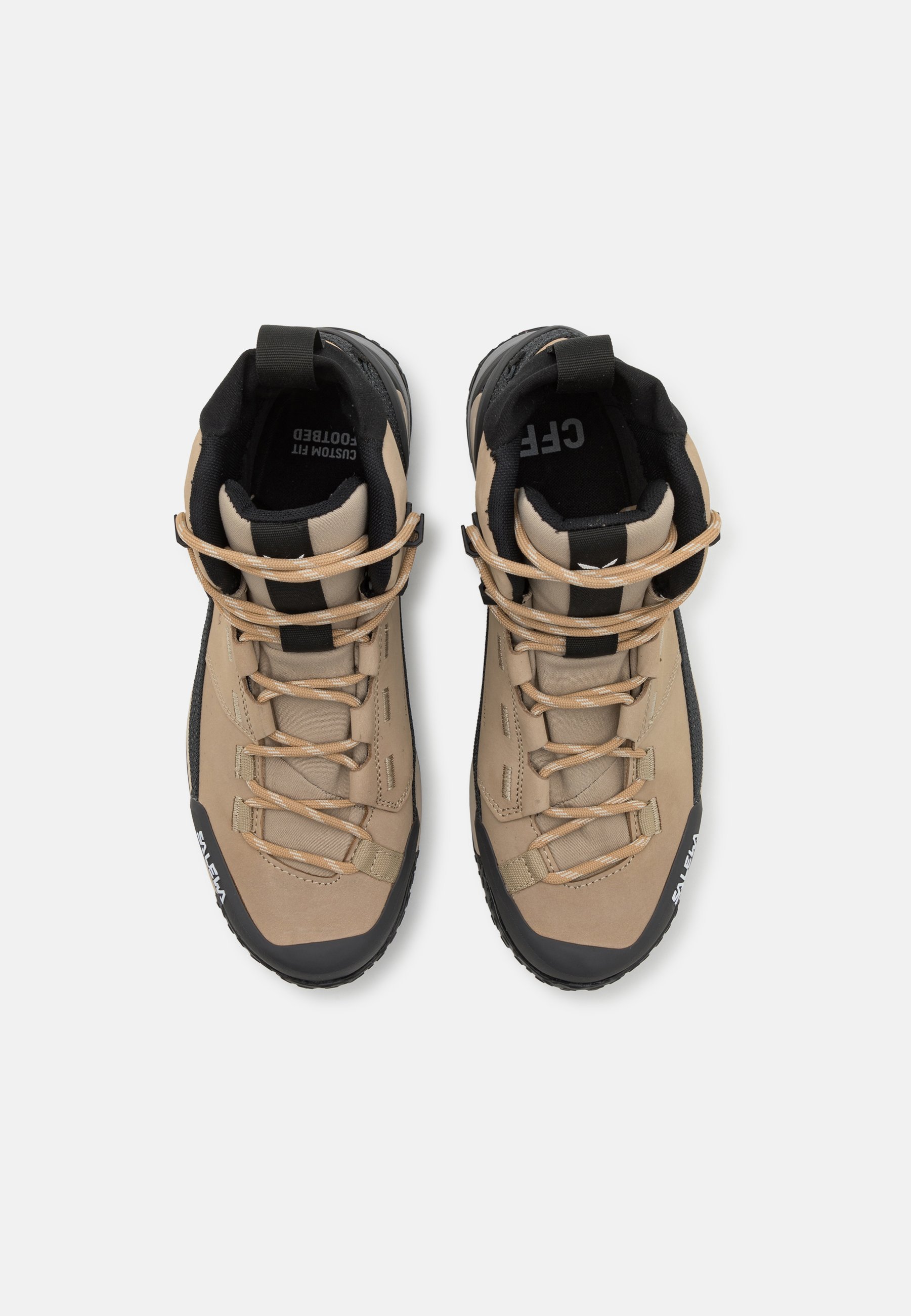 Salewa PUEZ MID PTX - Chaussures de randonnée - beige