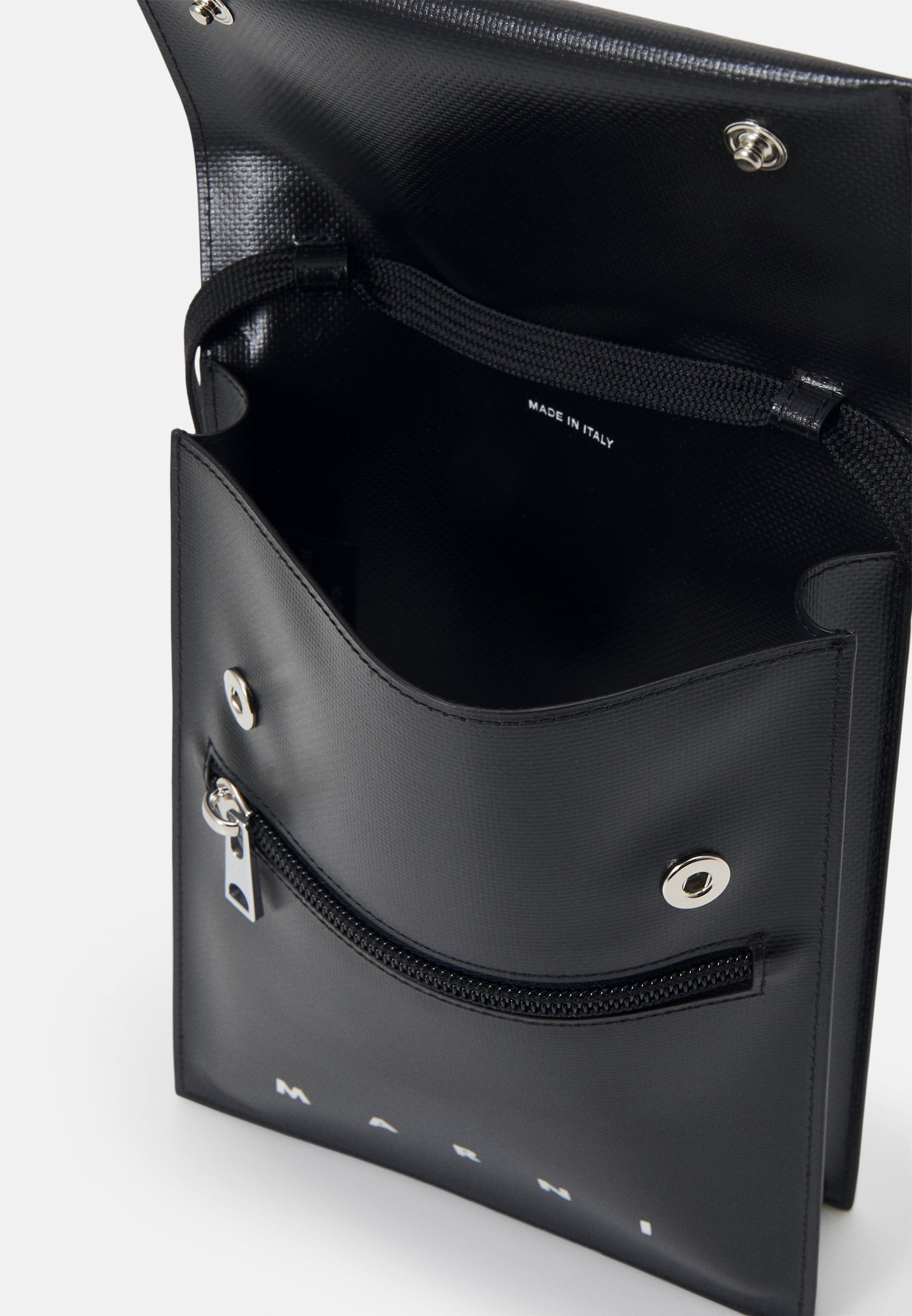 Pochette Marni à bandoulière unisexe - Sac à main - noir