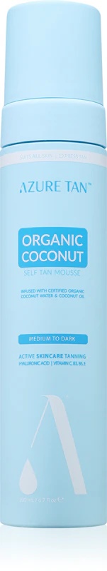 Pena za samoporjavitev Azure Tan Organic Cocunat