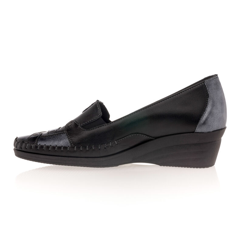 Zapatos cómodos para mujer, color negro.