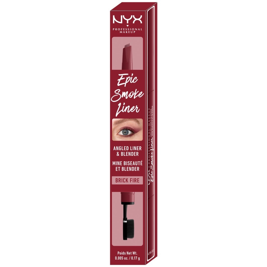 NYX Professional Makeup Eyeliner Epic Smoke Liner, schuine eyeliner & blender – 0,2 g