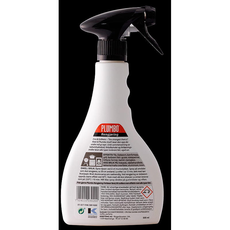 Plumbo Ugns- och grillrengöring 500 ml Plumbo