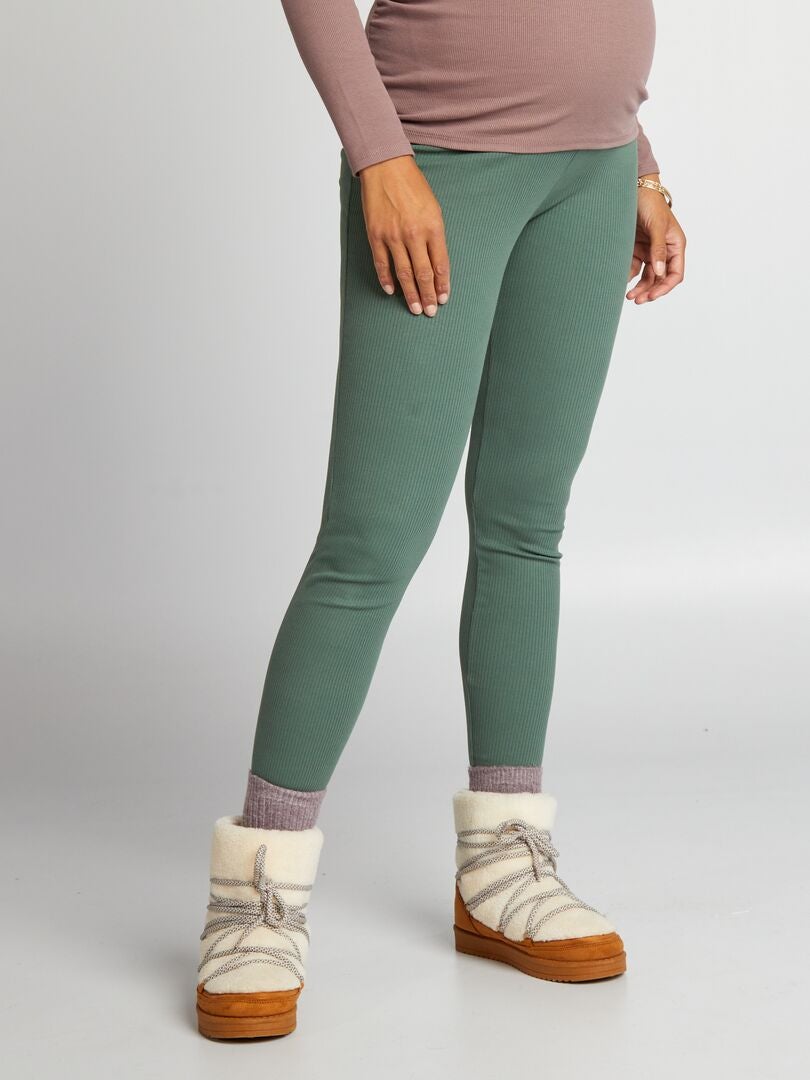 Leggings premamá - Gris verdoso
