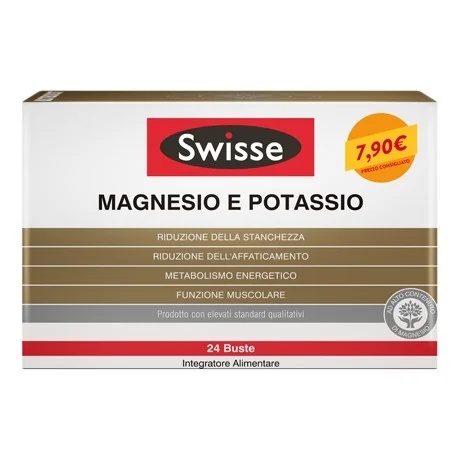 SWISSE Swisse Magnesium en Kalium 24 zakjes mineraalzout voedingssupplement