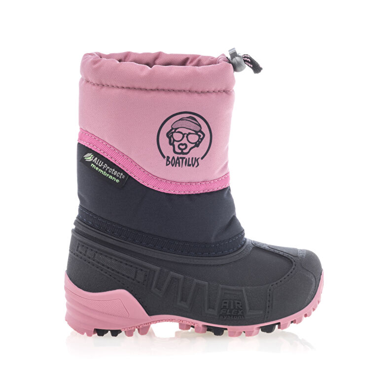 Botas rosas para niña