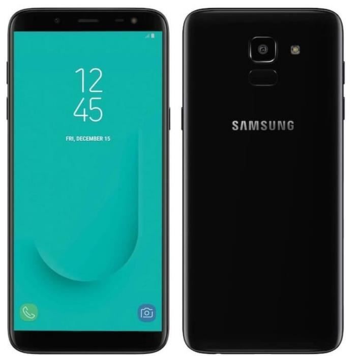 SAMSUNG Galaxy J6 32 go Noir - Double sim - Reconditionné - Excellent état
