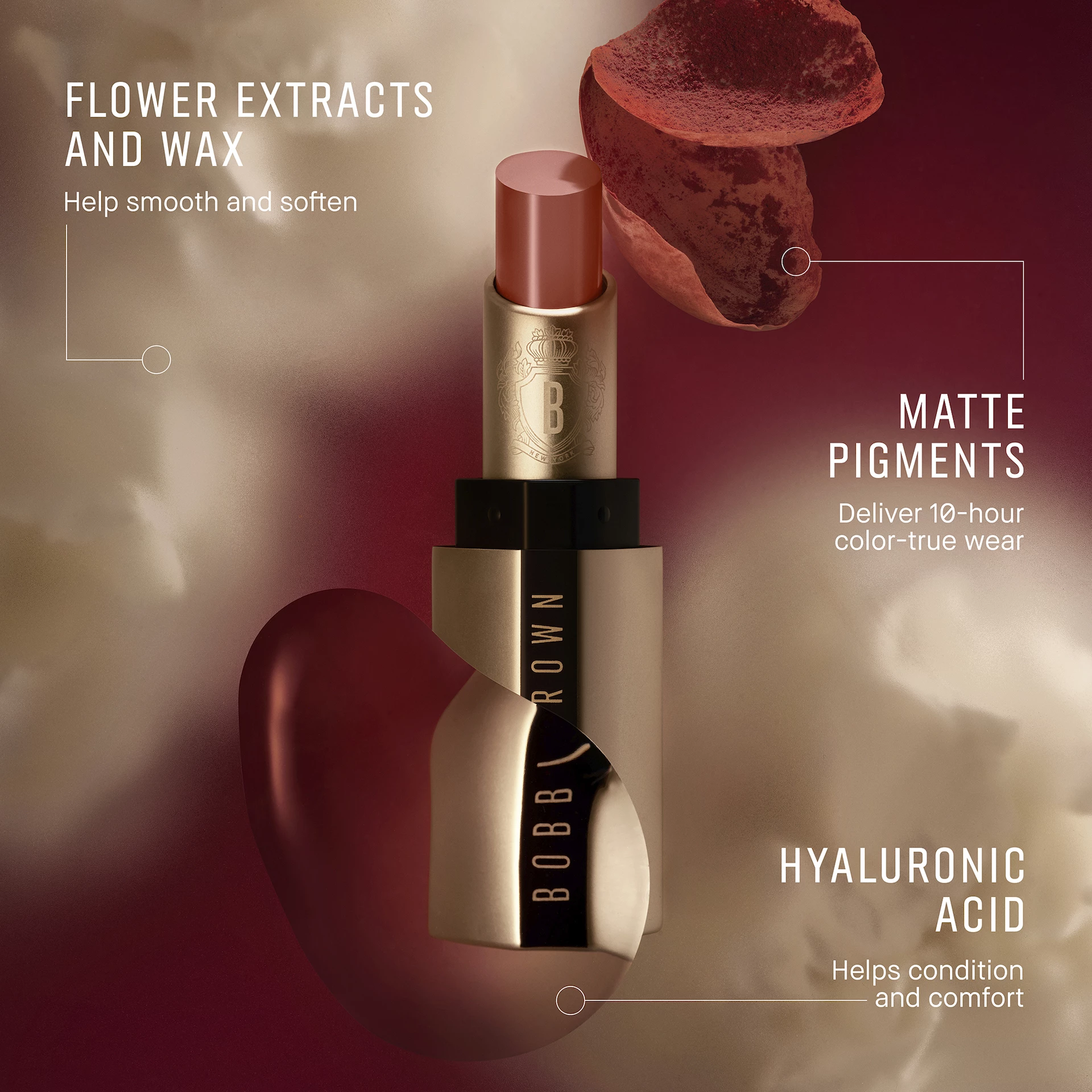 Ruj mat Luxe Sunset Rose - Bobbi Brown