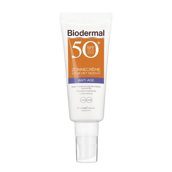 Biodermal Anti Age SPF50+ krema za sončenje za obraz<br>40 ml