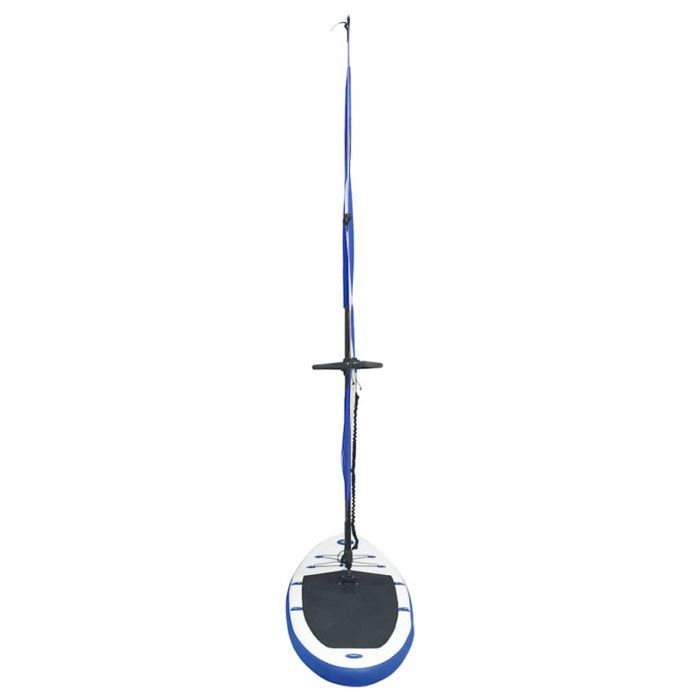 vidaXL Juego de tabla de SUP inflable con vela, tabla de surf para adultos, aleta extraíble, bomba manual, kit de reparación 92210
