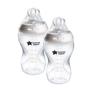 Tommee Tippee Natural Start Pack kojenecké lahvičky 340 ml 3M 2 kusy 2 kusy