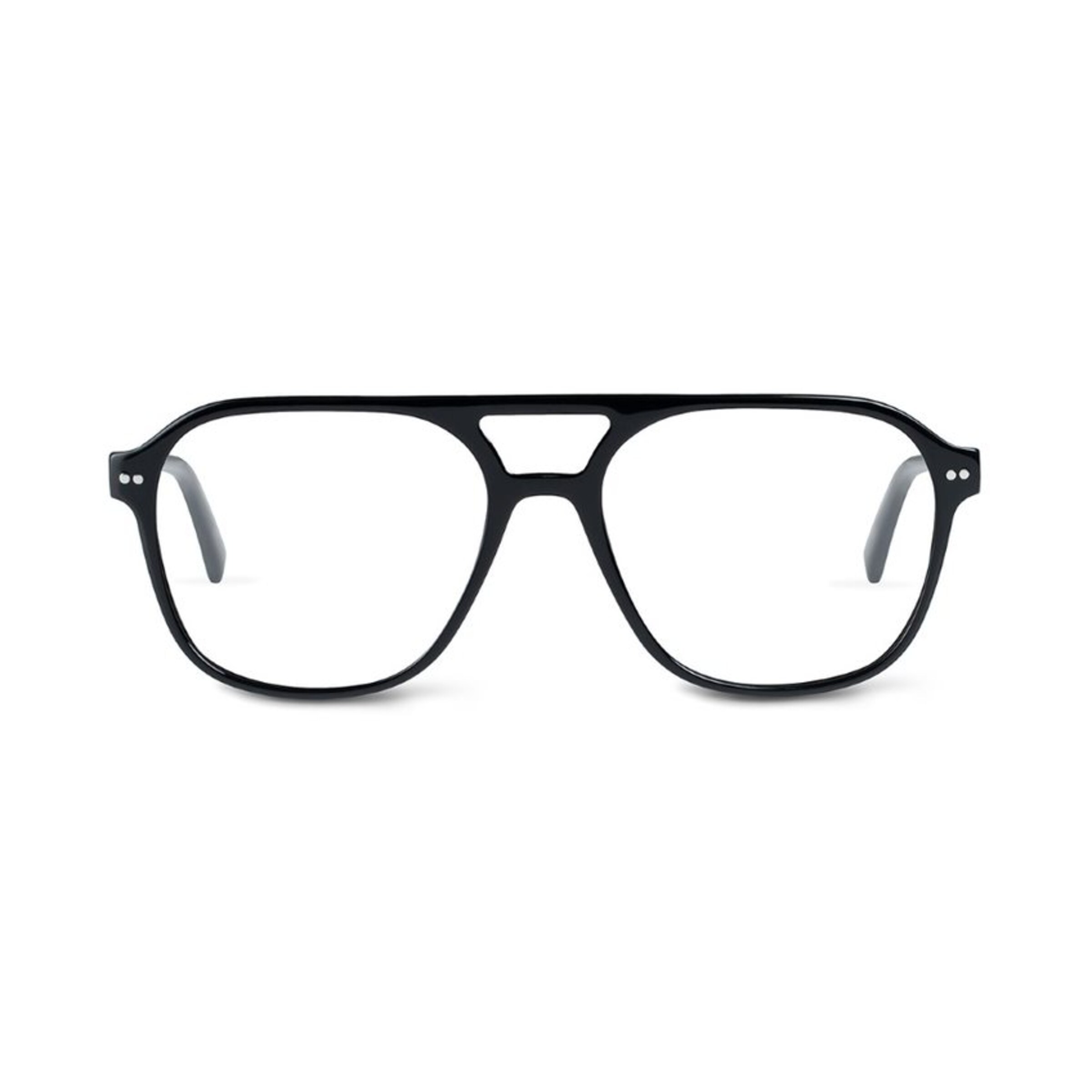 Zurich Oversize Noir avec verres correcteurs