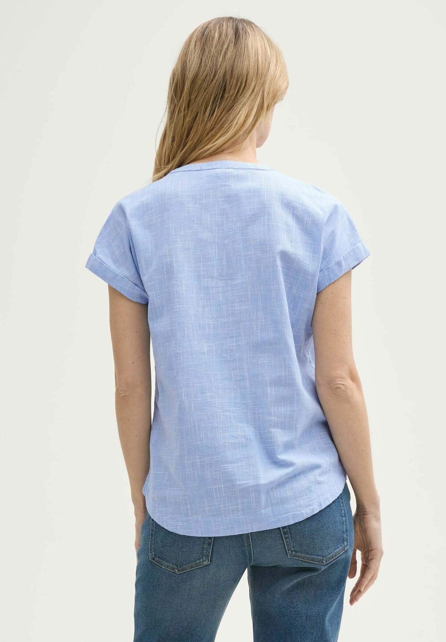 Camicetta TOM TAILOR - blu sognante