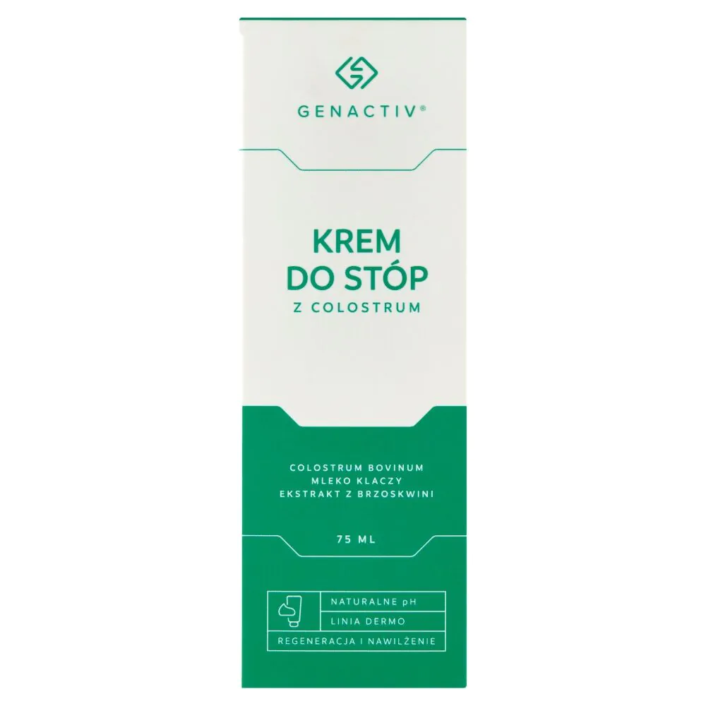 GenactivKrem do stóp z colostrum