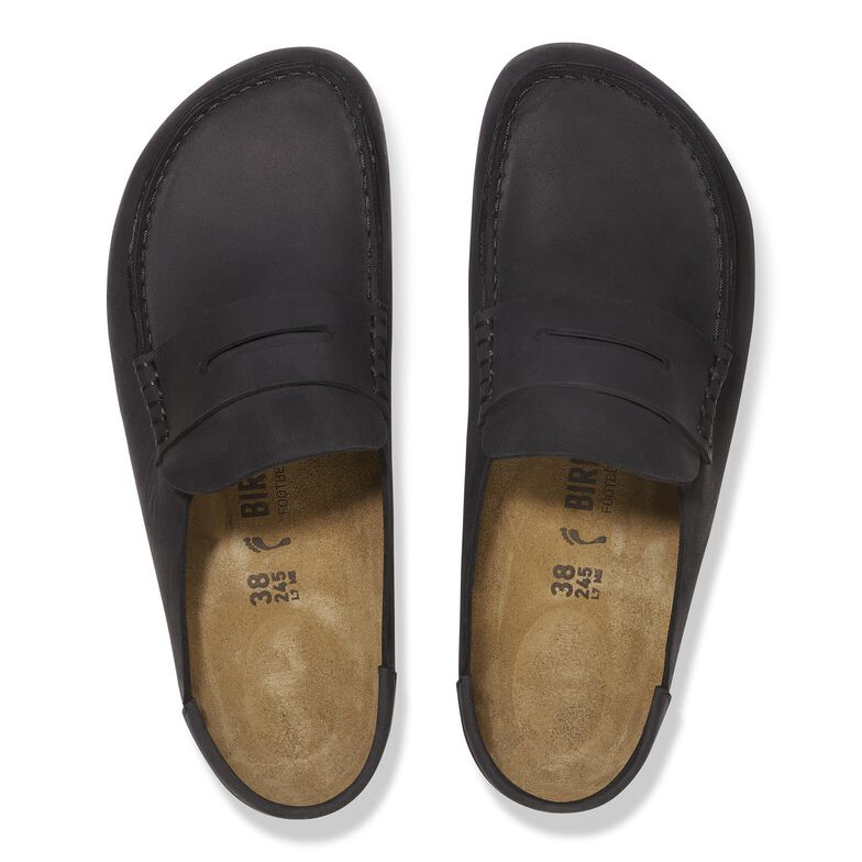 Naples Wrapped Pelle oliata - Black Black