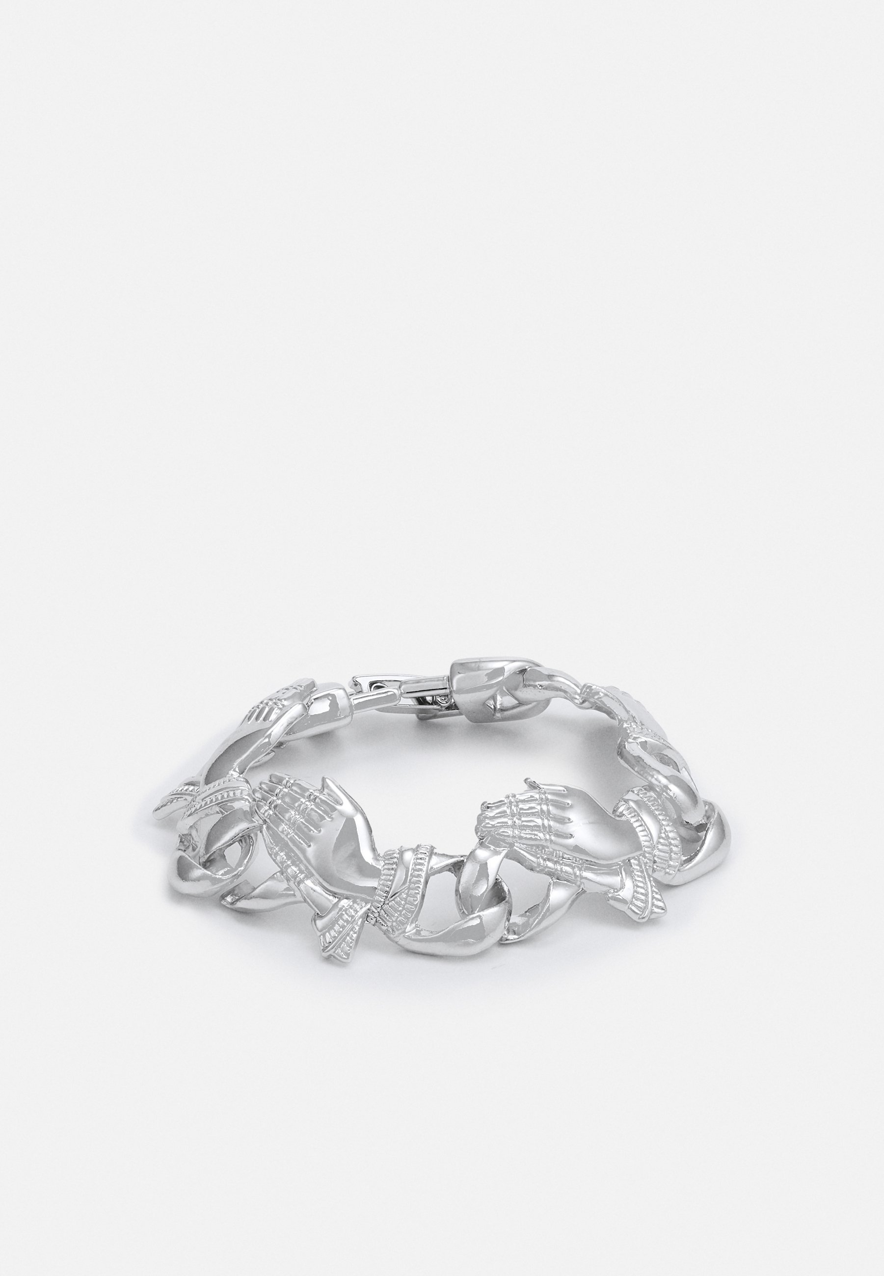Urban Classics PRAY HANDS ARMBAND UNISEX - Armband - zilverkleurig