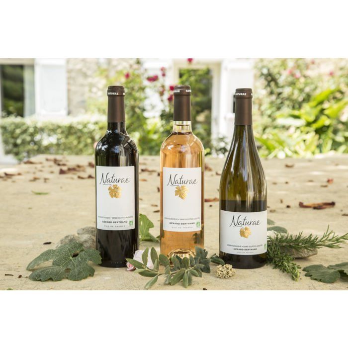 Naturae Syrah 2023, vino tinto vegano ecológico de 75 cl, sin sulfitos, paquete de 6 botellas.