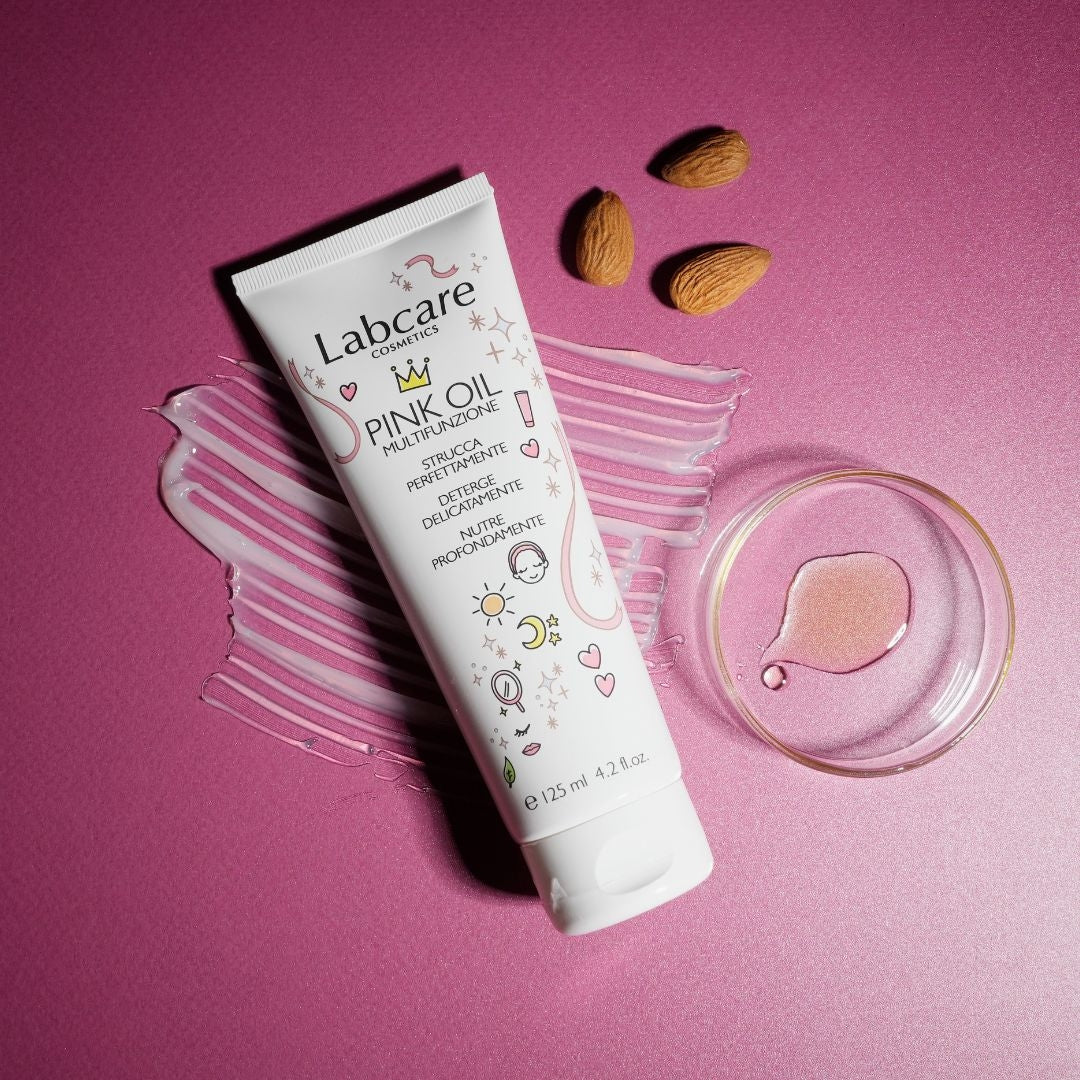 Detersione pink oil multifunzione - Olio detergente viso