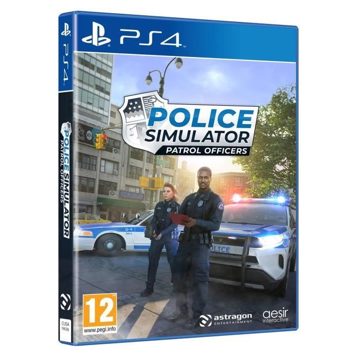 Juego de simulación de policías para PS4: Agentes de patrulla