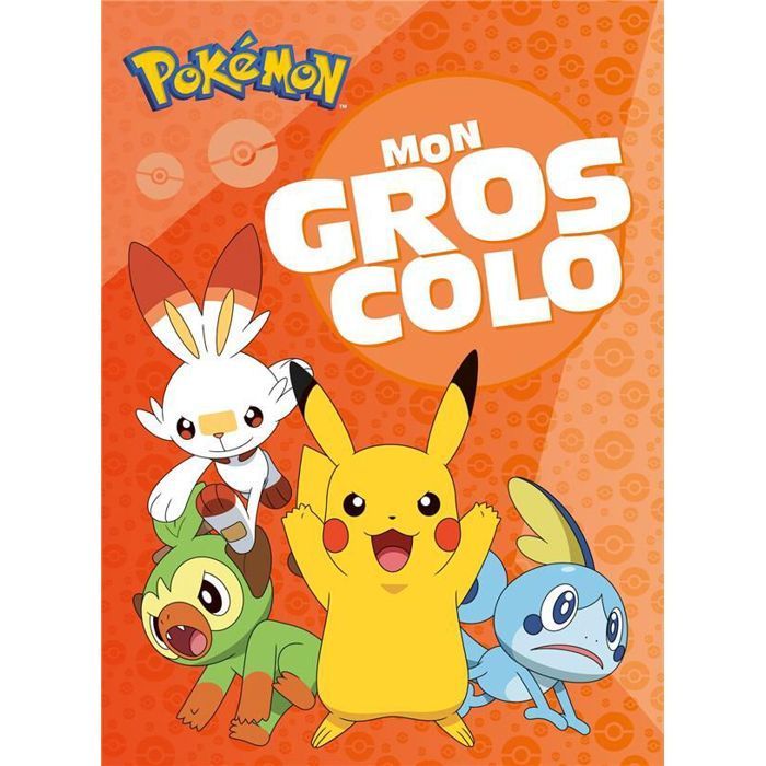 Mi gran libro para colorear de Pokémon
