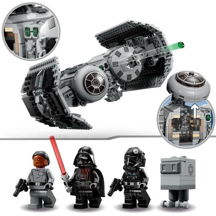 Pienoismalli - LEGO - Star Wars 75347 - TIE-pommittaja - 3 minihahmoa - Vaatii itsekokoamisen