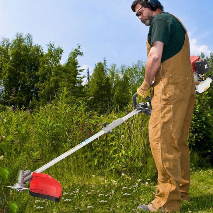 Lawnmower Chainsaw, Petrol Brushcutter, String Trimmer, Hedge Trimmer, 5 in 1, Powerful Complete Functional Guard