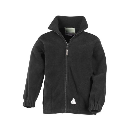  Aktive Mädchen-Fleecejacke mit Reißverschluss