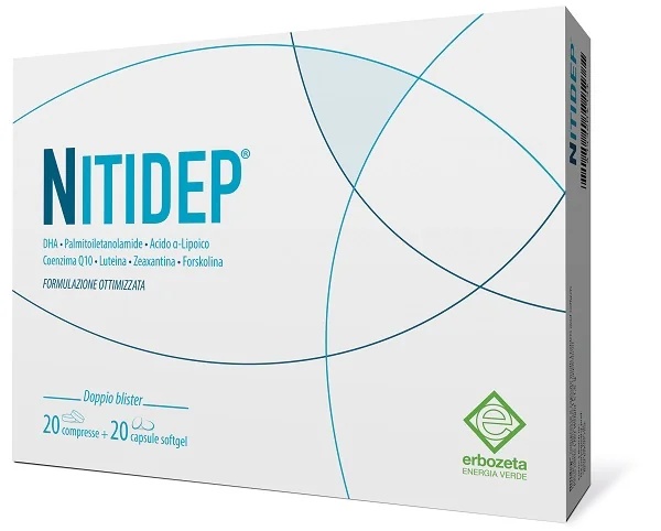 ERBOZETA Nitidep 20 comprimés par jour + 20 comprimés par jour en gel mou