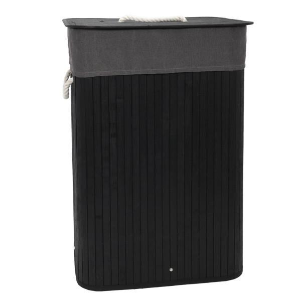 Bambusowy kosz na pranie SADE, 80 l