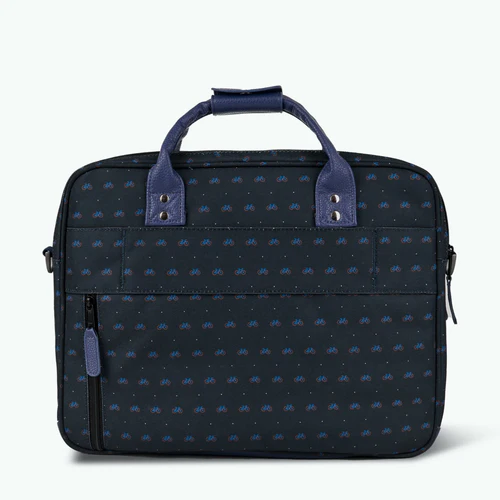 Cabaia Sac ordinateur Padoue bleu foncé