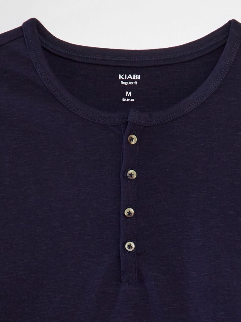 Jersey T-shirt - BLAUW