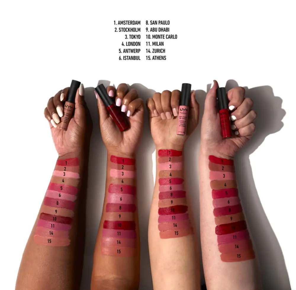 NYX Soft Matte Lip Cream Szminka w płynie Zurich