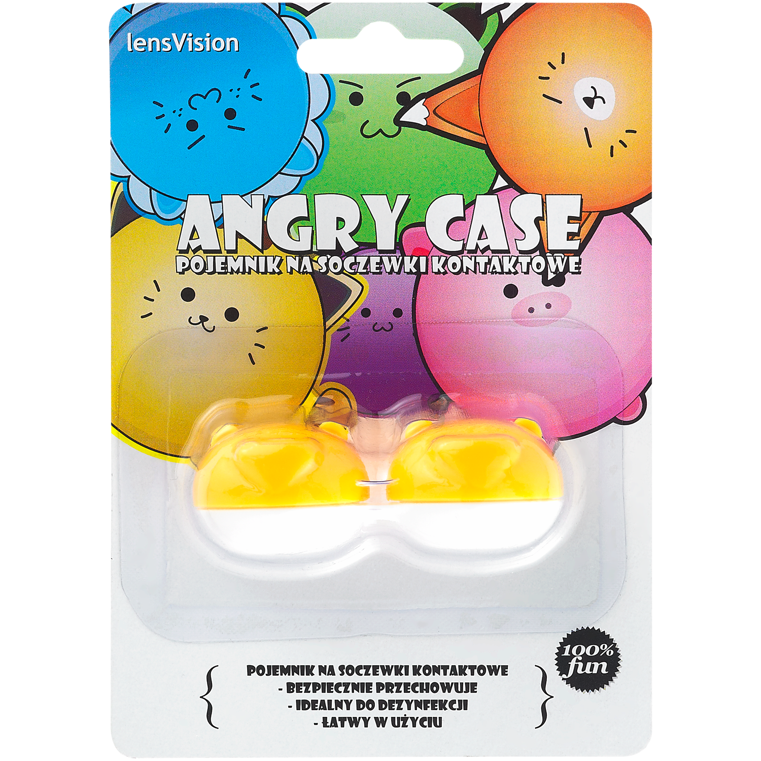 Custodia per obiettivo Angry Case, 1 pezzo