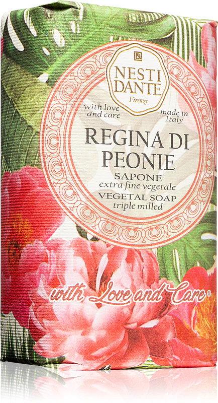 Nesti Dante Regina Di Peonie extreem zachte natuurlijke zeep